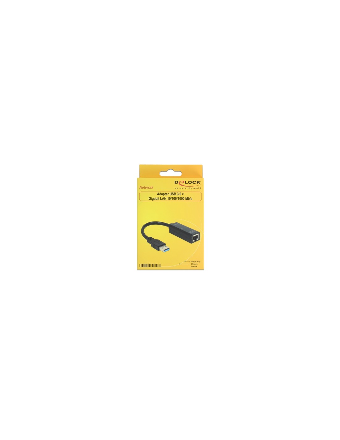 DeLOCK Adaptador y tarjeta de red Ethernet 1000 Mbit/s