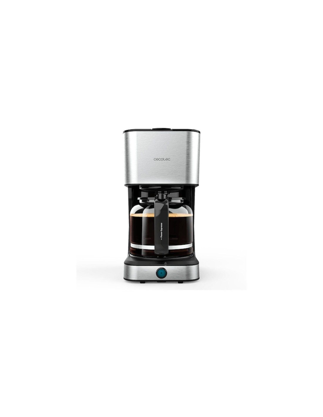 Cecotec coffee 66 heat cafetera de Goteo 12 tazas negra