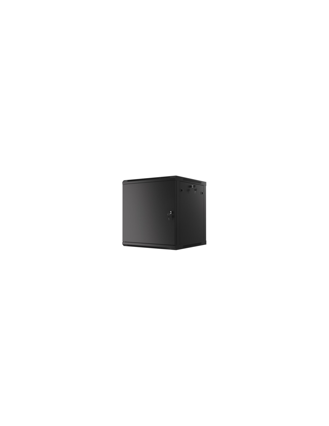 Lanberg WF01-6612-00B armario rack 12U Bastidor de pared Negro