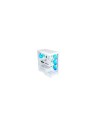 ABYSM Danube Sava H500 White Escritorio Transparente, Blanco