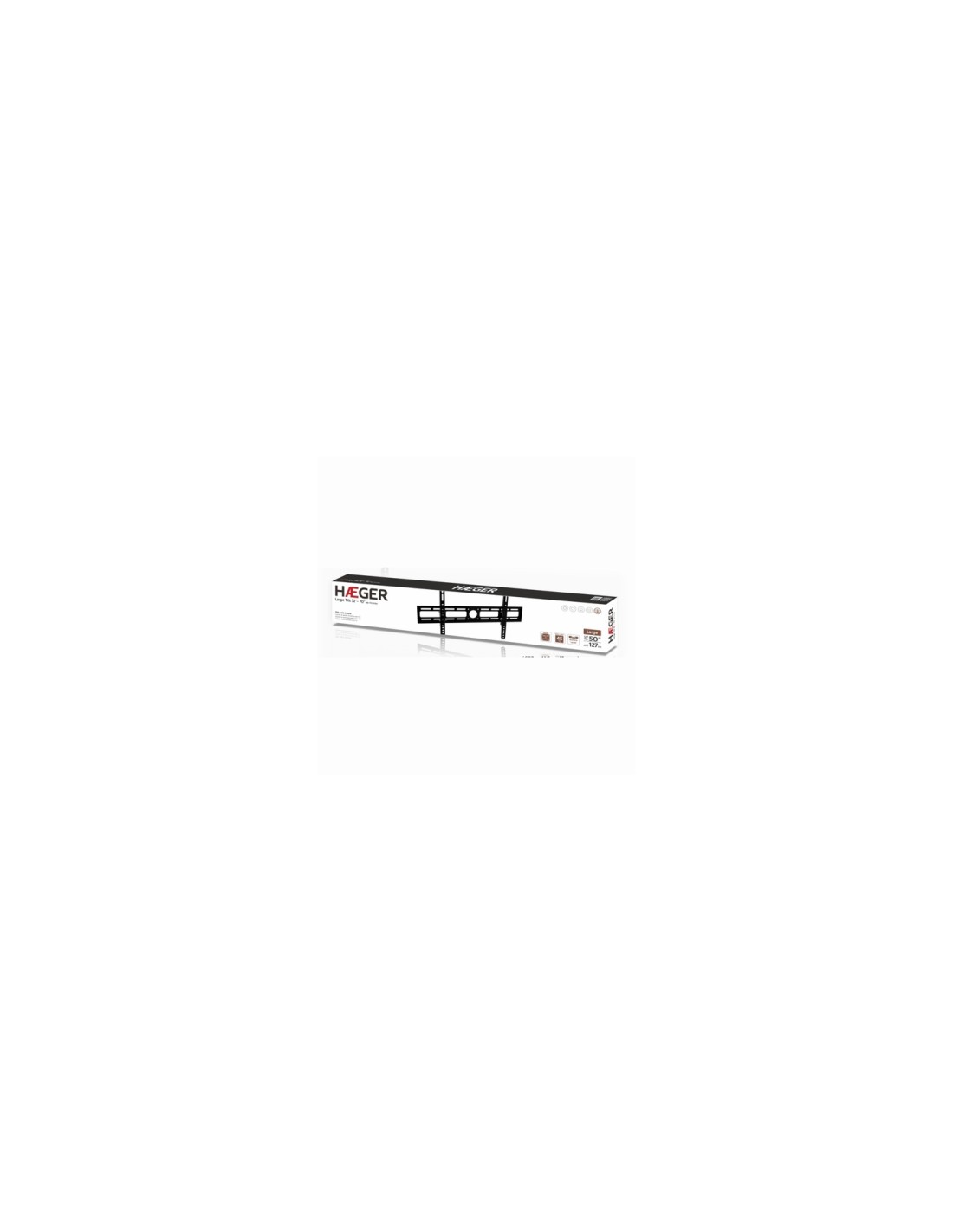 Haeger WB-T70.018A soporte para TV 177,8 cm (70") Negro