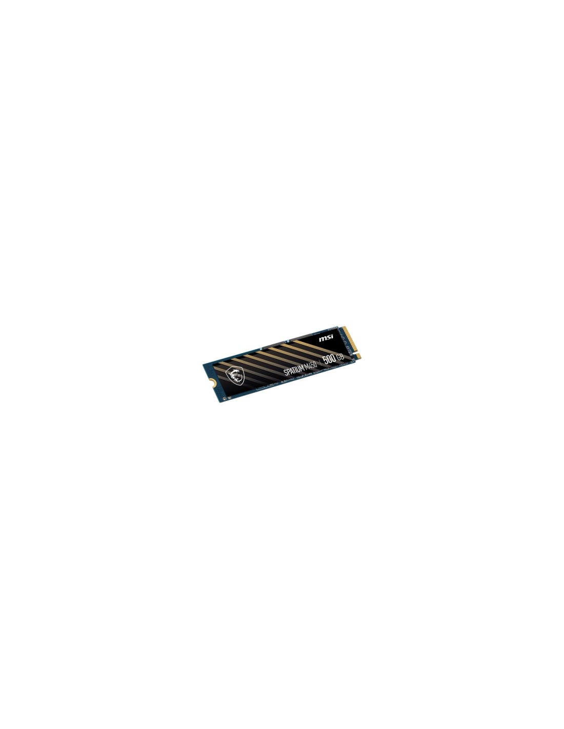 MSI SPATIUM M450 PCIe 4.0 NVMe M.2 500GB PCI Express 4.0 3D NAND