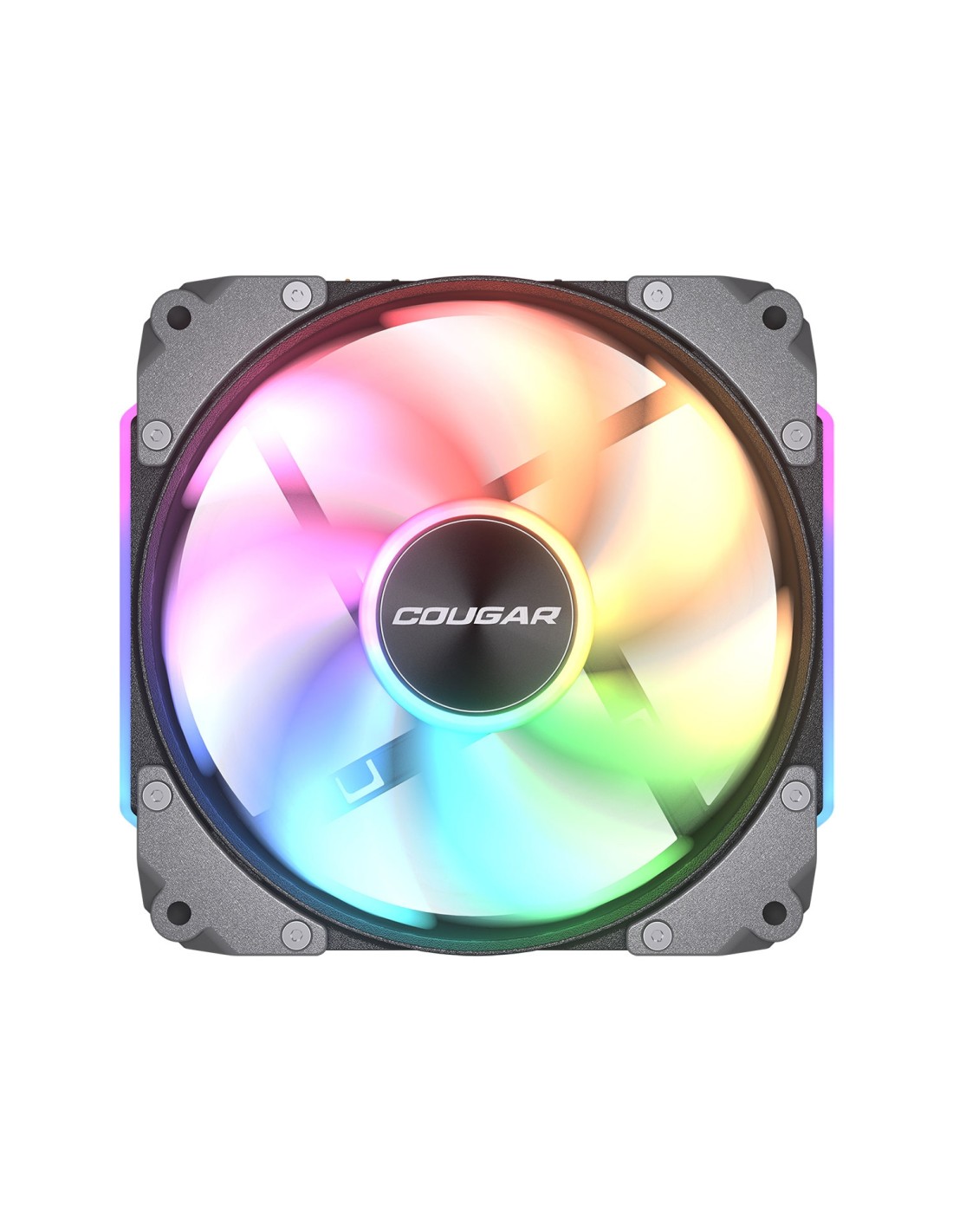 COUGAR Gaming CF-APR12HB3-RGB Carcasa del ordenador Ventilador 12 cm Negro 3 pieza(s)