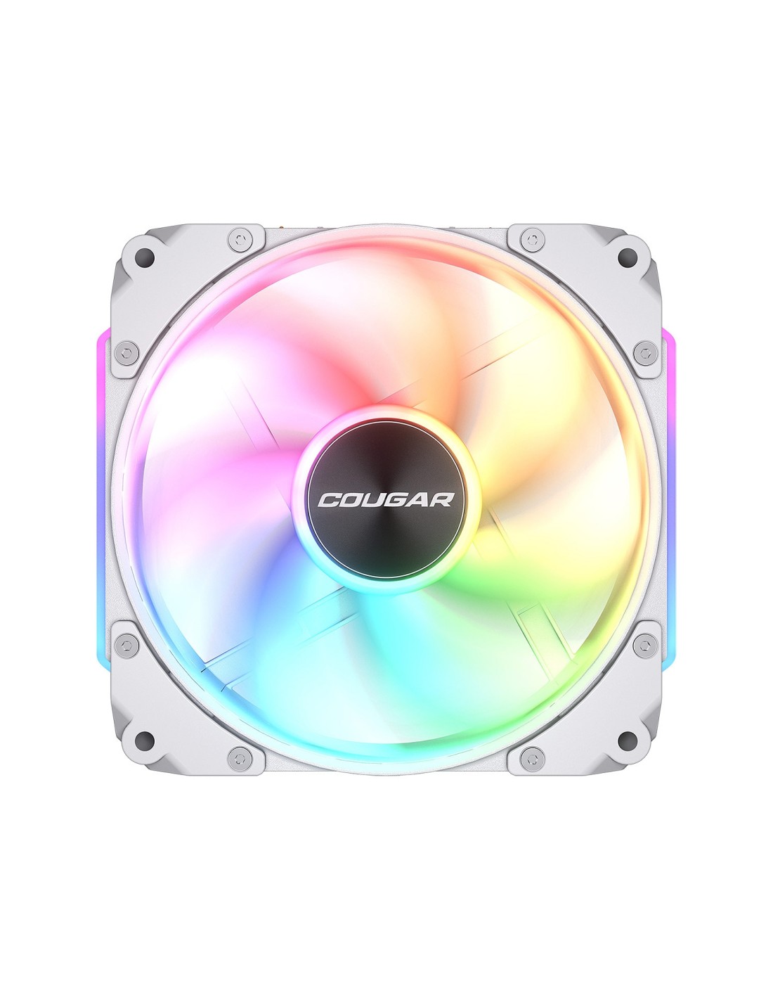 COUGAR Gaming CF-APR12HW3-RGB Carcasa del ordenador Ventilador 12 cm Blanco 3 pieza(s)