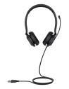 Yealink UH35 Dual Teams Auriculares Alámbrico Diadema Oficina/Centro de llamadas USB tipo A Negro