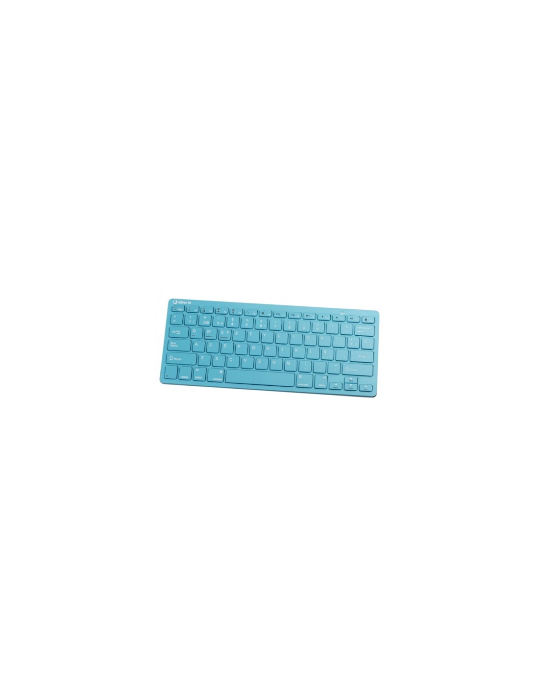 TECLADO SILVERHT BLUETOOTH COLORS EDITION AZUL 111938740199