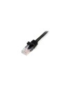 StarTech.com 45PAT5MBK cable de red 5 m Cat5e U/UTP (UTP) Negro