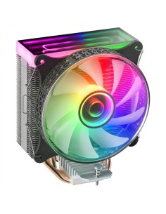 Mars Gaming MCPU-VR Negro, Disipador CPU, Doble Espejo Infinito ARGB,