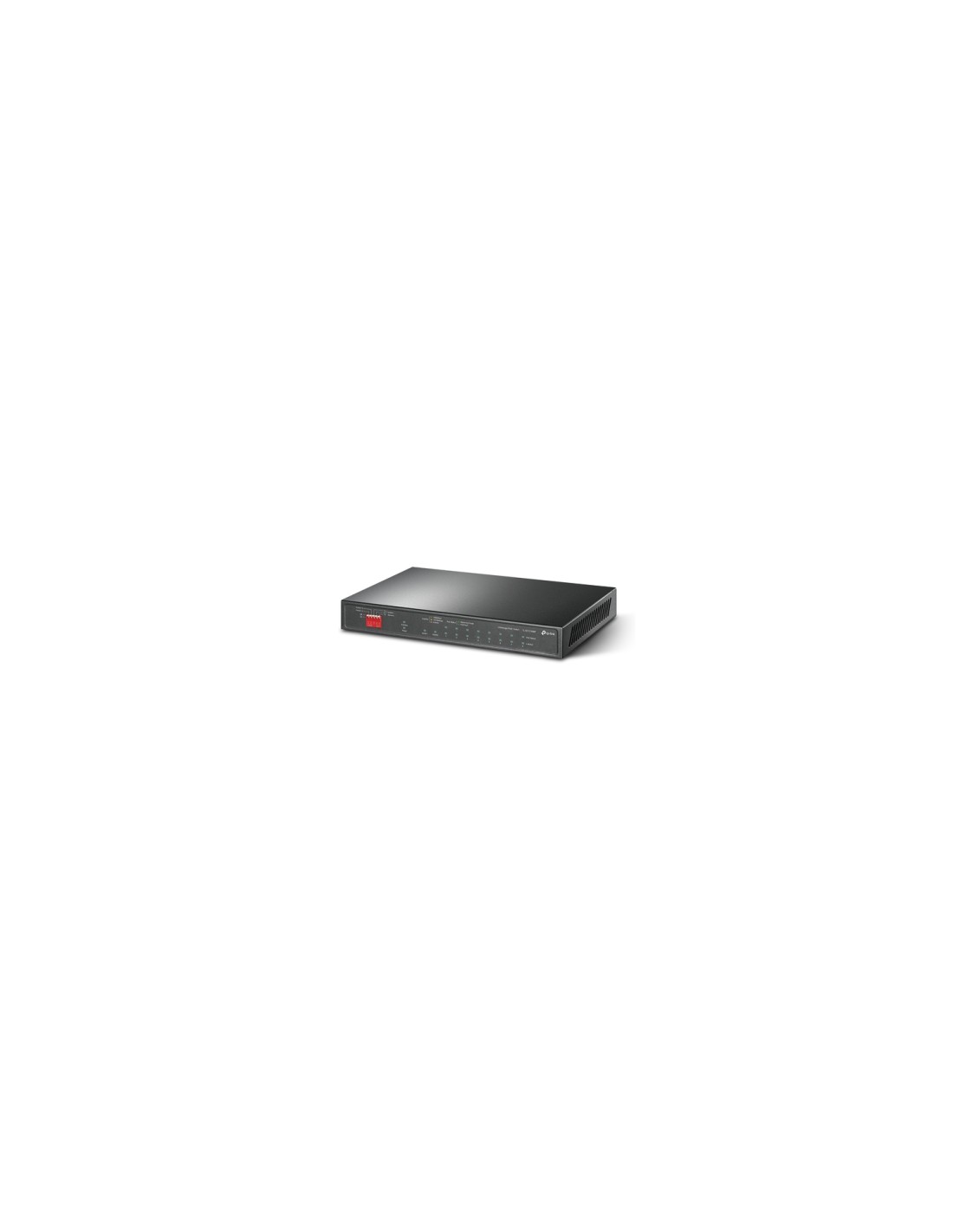 TP-LINK TL-SG1210MP switch No administrado Gigabit Ethernet (10/100/1000) EnergÍ­a sobre Ethernet (PoE) Negro