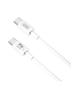 CABLE TIPO C A TIPO C 2 METROS BLANCO 60W