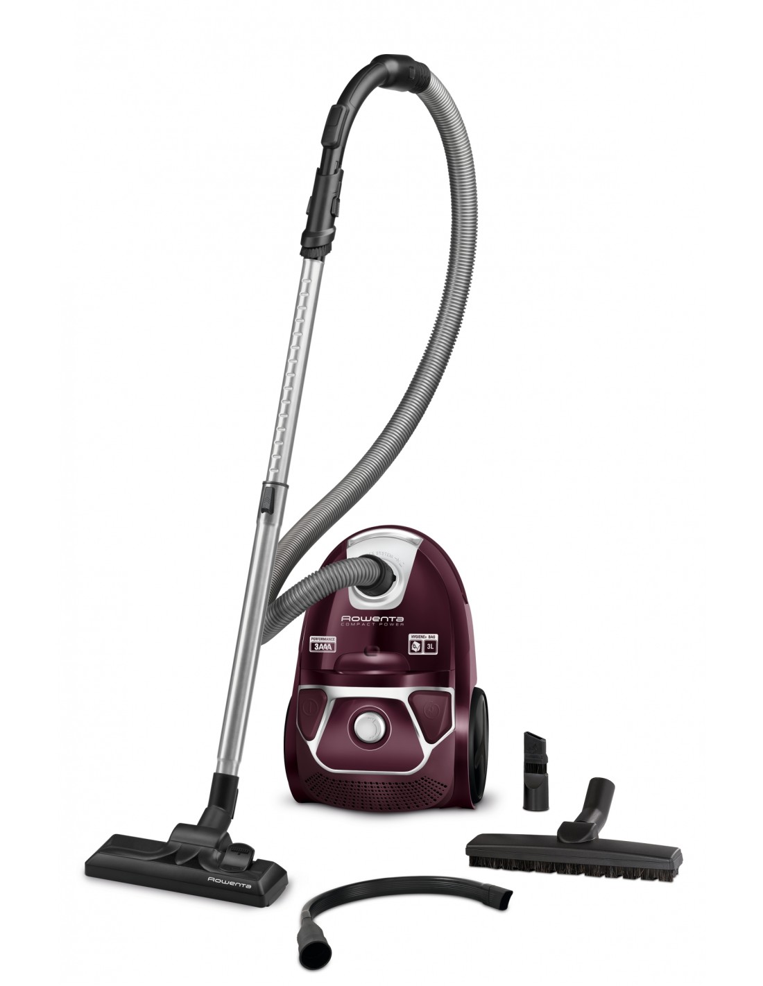 Rowenta Compact Power RO3969 aspiradora 3 L Aspiradora cilÍ­ndrica Secar 750 W Bolsa para el polvo