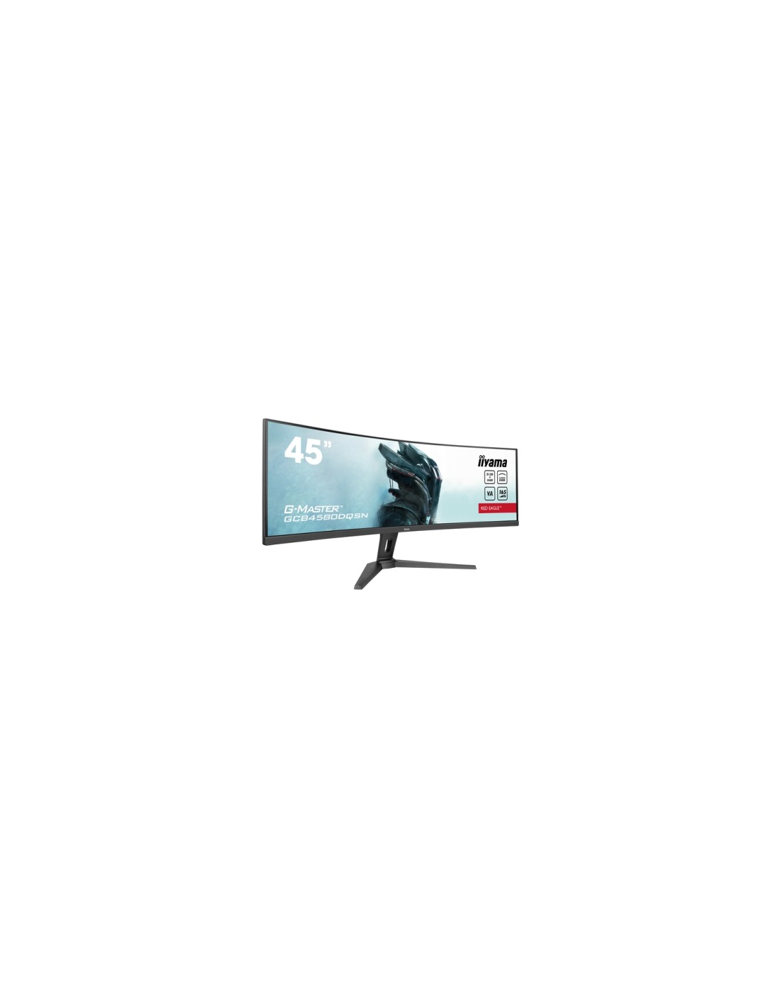 iiyama G-MASTER RED EAGLE CURVED pantalla para PC 114,3 cm (45") 5120 x 1440 Pixeles Dual QHD LED Negro