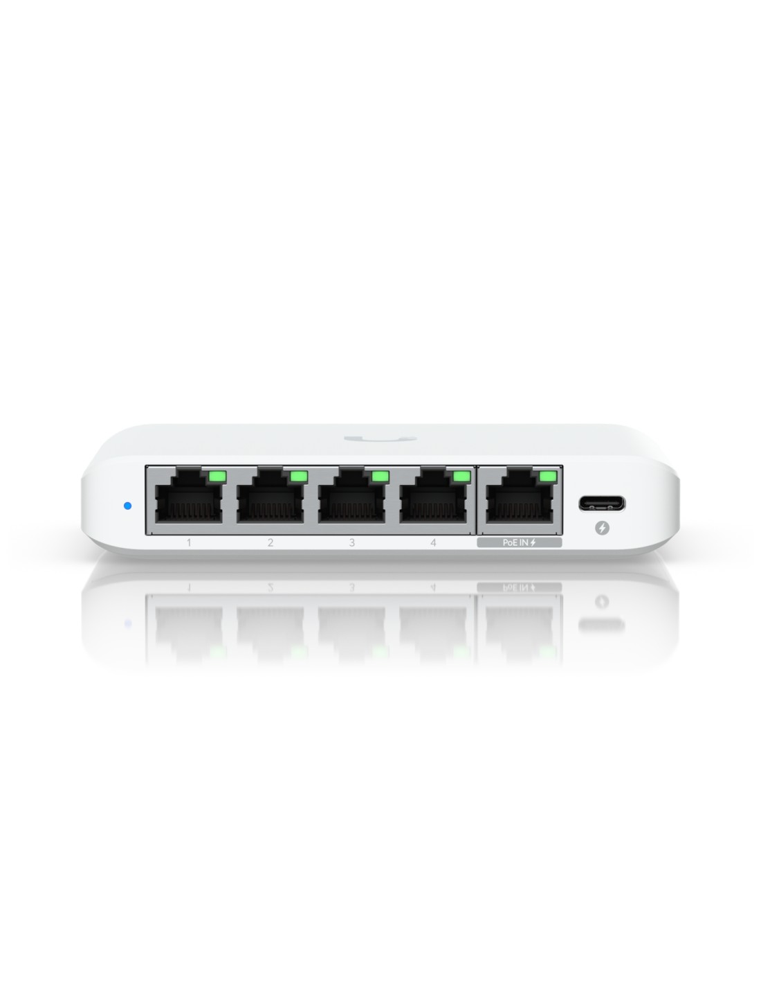 Ubiquiti UniFi Flex Mini 2.5G Gestionado 2.5G Ethernet (100/1000/2500) Energía sobre Ethernet (PoE) Escritorio Blanco