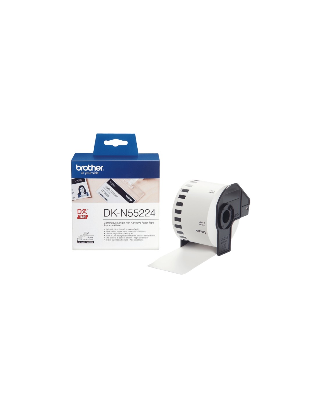 Brother DK-N55224 cinta para impresora de etiquetas