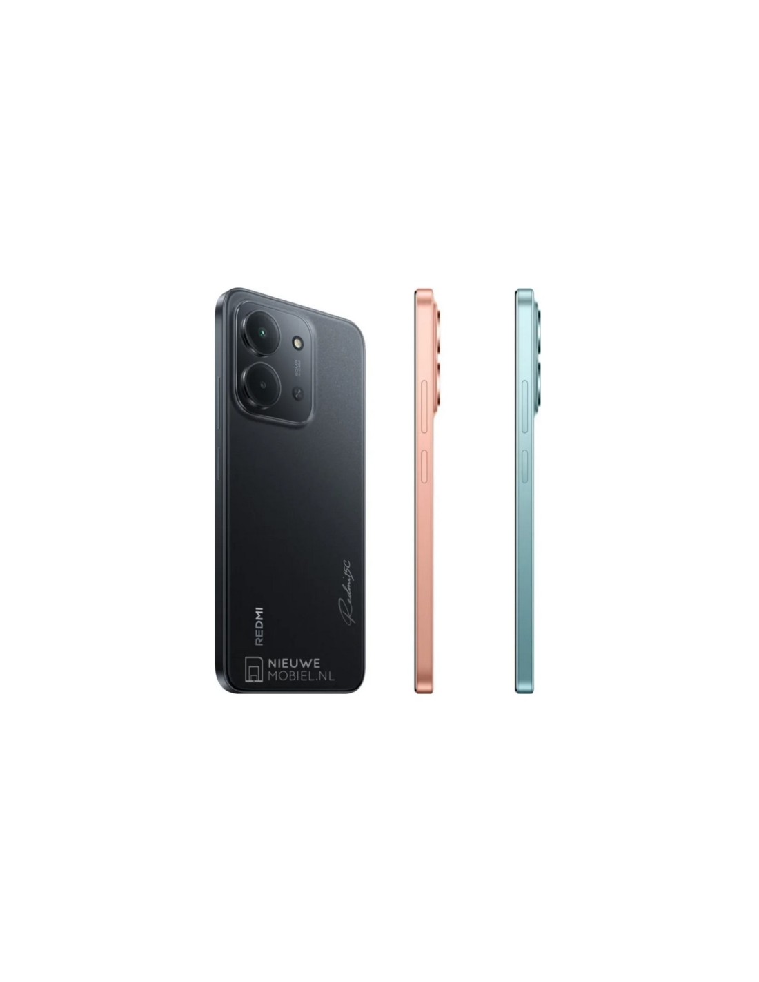 SMARTPHONE XIAOMI REDMI 15C NFC 6,90" 4G HD+ DUALSIM HD+ 120Hz 4GB/128GB MIDNIGHT BLACK
