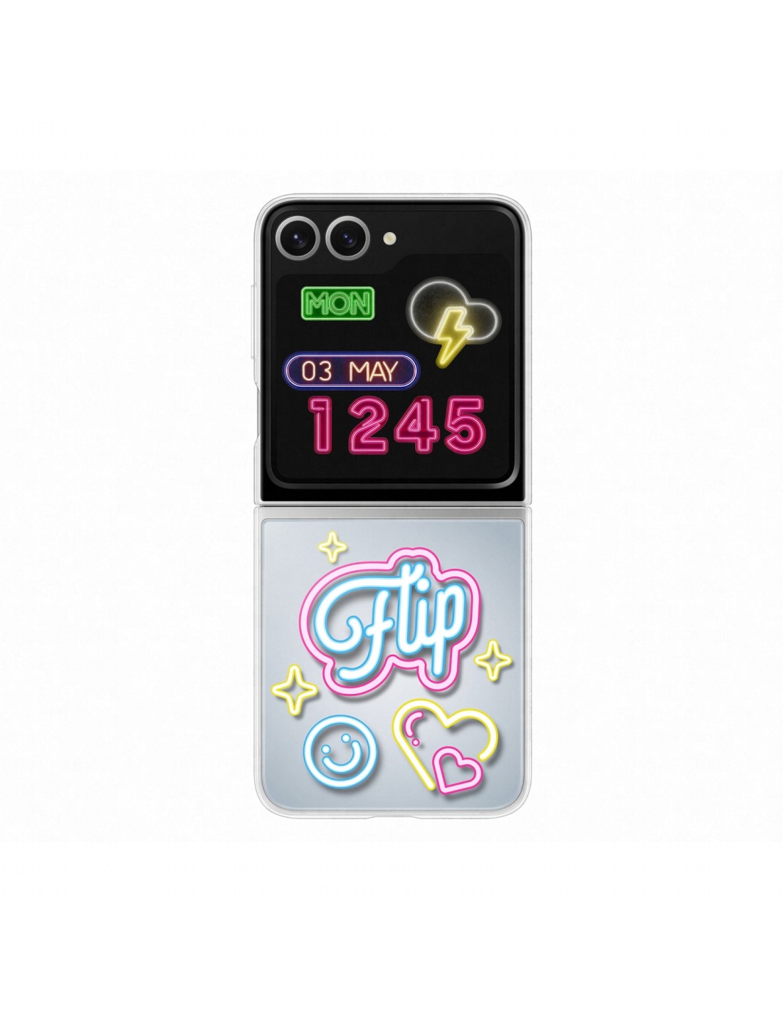 Samsung EF-ZF741CTEGWW funda para teléfono móvil 17 cm (6.7") Transparente