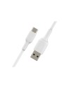 Cable Belkin usb tipo-a macho a usb tipo-c macho 1m blanco CAB001BT1MWH