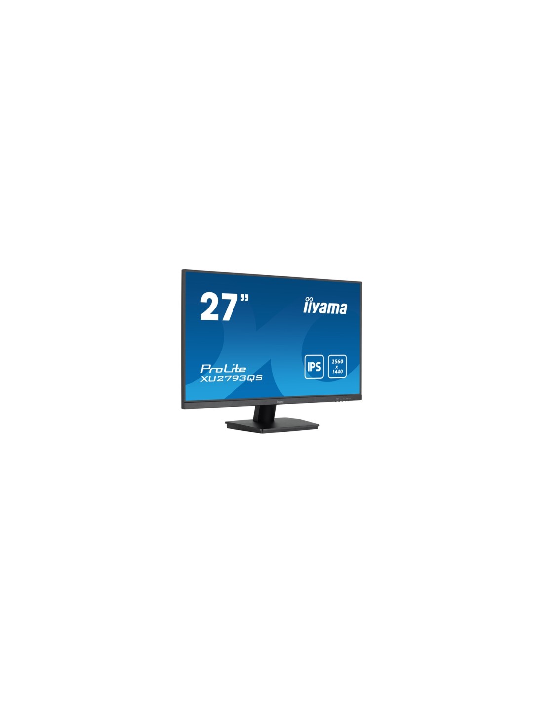 iiyama ProLite XU2793QS-B7 pantalla para PC 68,6 cm (27") 2560 x 1440 Pixeles 4K Ultra HD LED Negro