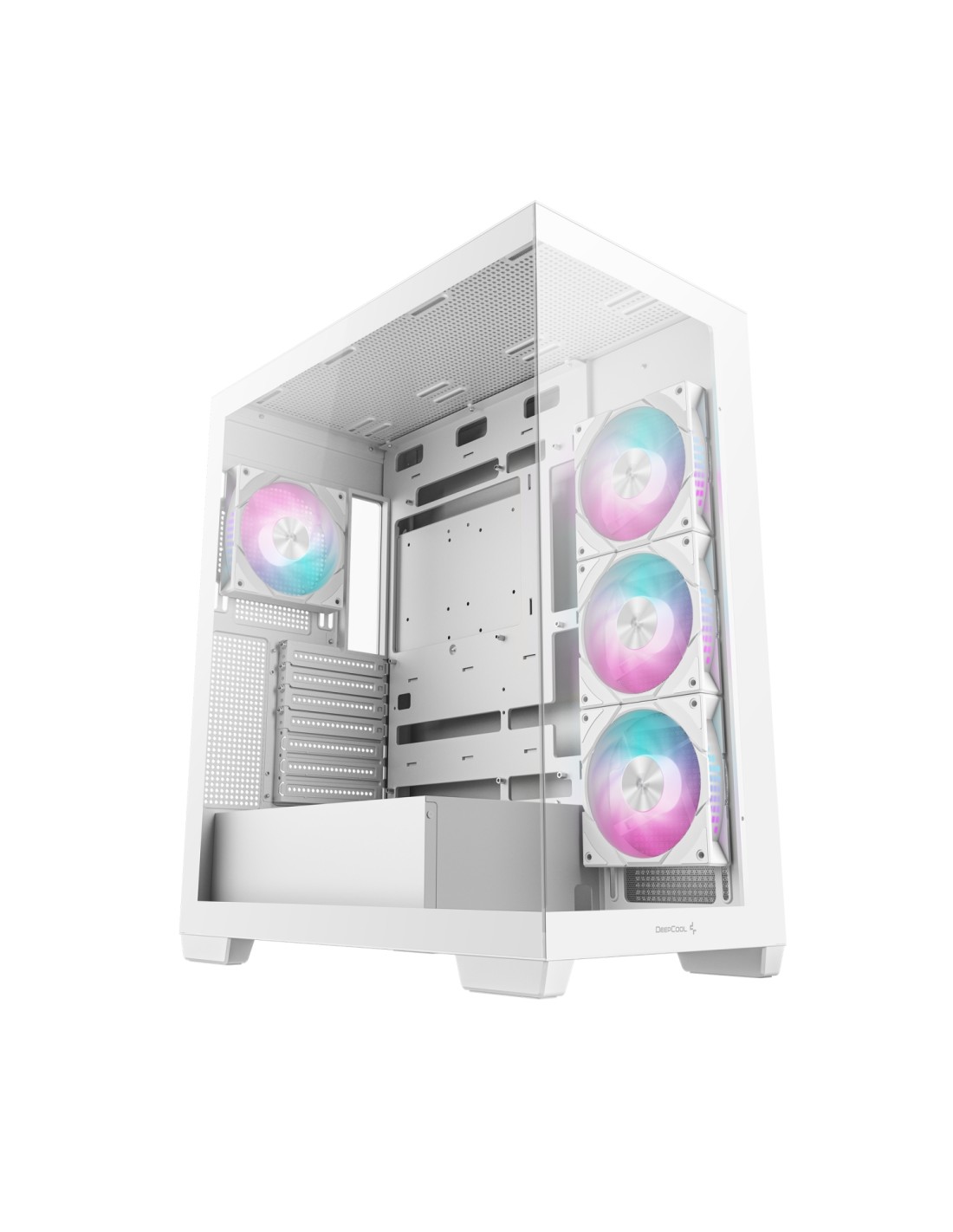 DeepCool CG580 4F WH Midi Tower Blanco