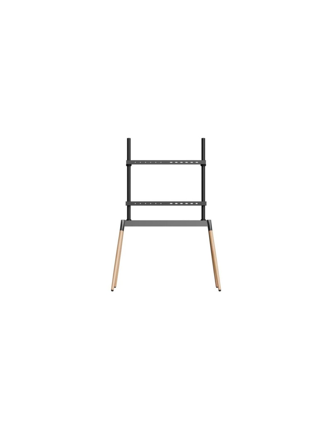 Gembird TVS-86F-01-BK soporte para TV 2,18 m (86") Negro, Madera