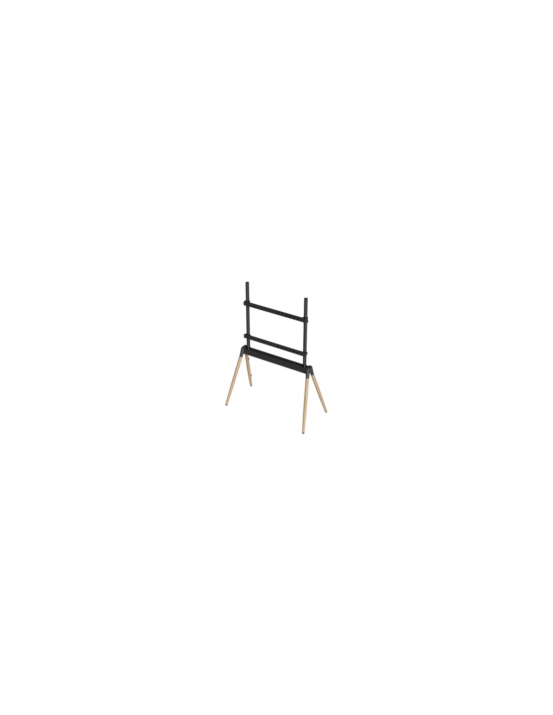 Gembird TVS-86F-01-BK soporte para TV 2,18 m (86") Negro, Madera