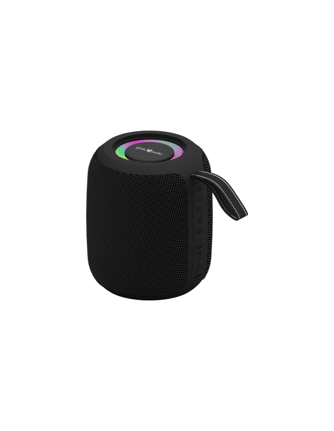 Gembird GMB Audio SPK-BT-LED-05-BK altavoz portátil o de fiesta Altavoz monofónico portátil Negro 8 W