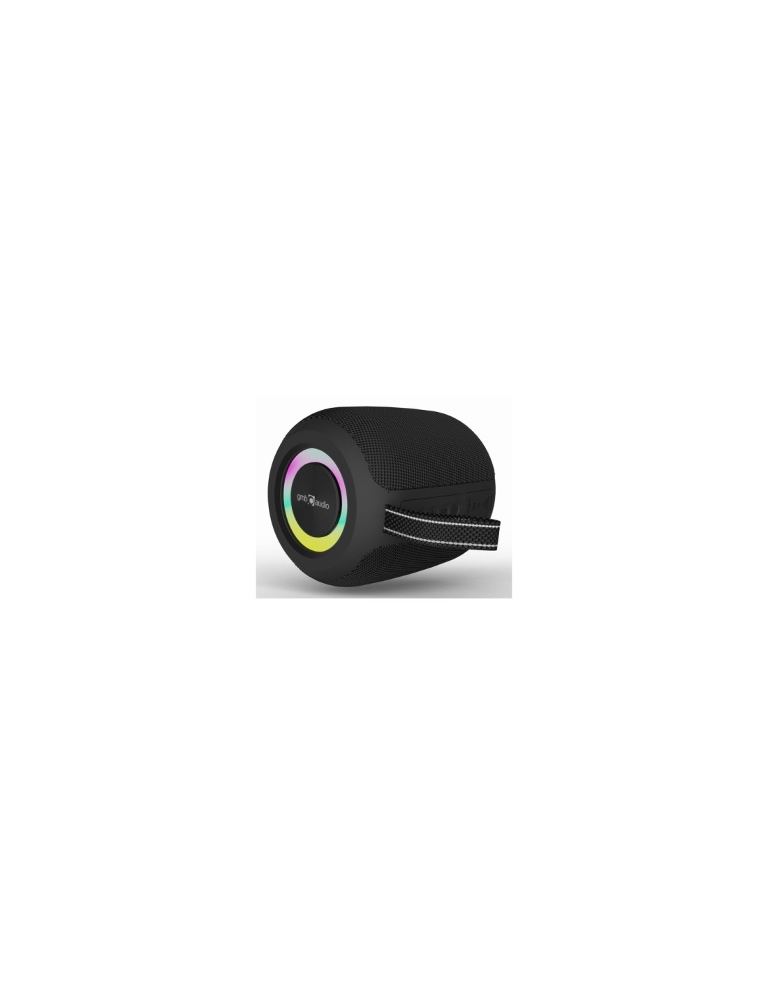 Gembird GMB Audio SPK-BT-LED-05-BK altavoz portátil o de fiesta Altavoz monofónico portátil Negro 8 W