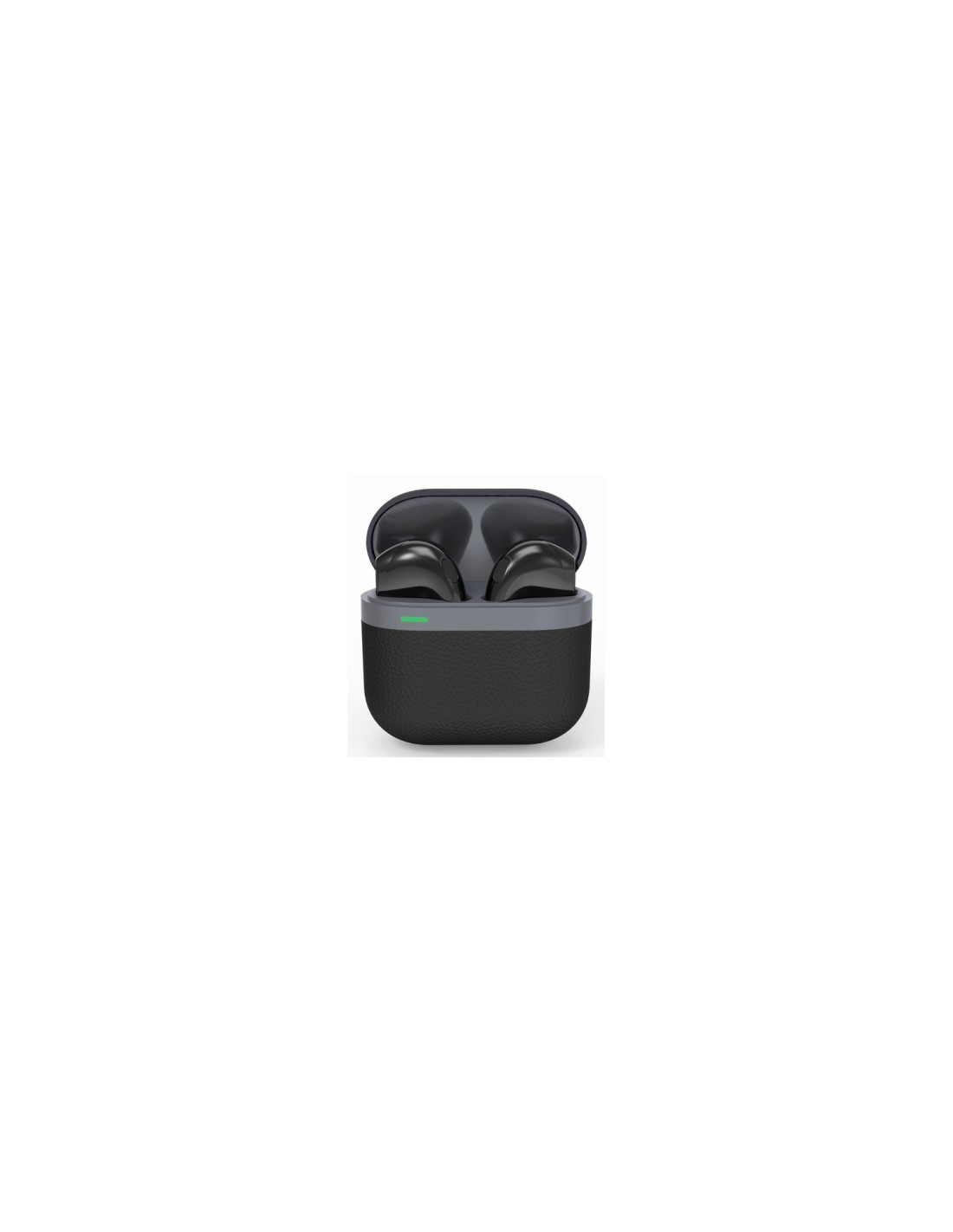 Gembird TWS-02-BK auricular y casco Auriculares Inalámbrico Dentro de oído Llamadas/Música Bluetooth Negro, Gris