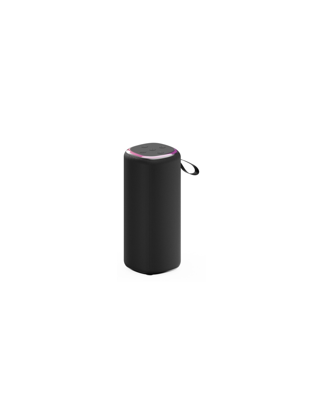 Gembird GMB Audio SPK-BT-LED-08L altavoz portátil o de fiesta Altavoz portátil estéreo Negro 10 W
