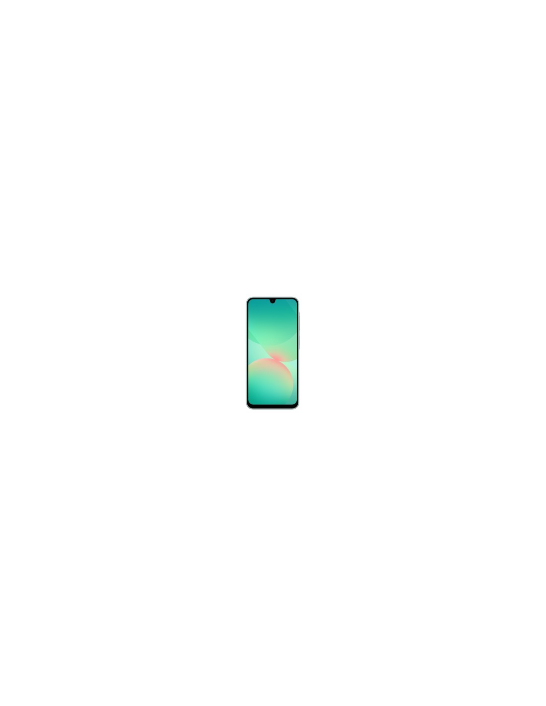 Samsung Galaxy A26 5G 6/128Gb Color menta Smartphone
