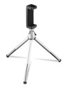 Hama Fancy 2in1 tripode Smartphone/Cámara digital 3 pata(s) Plata