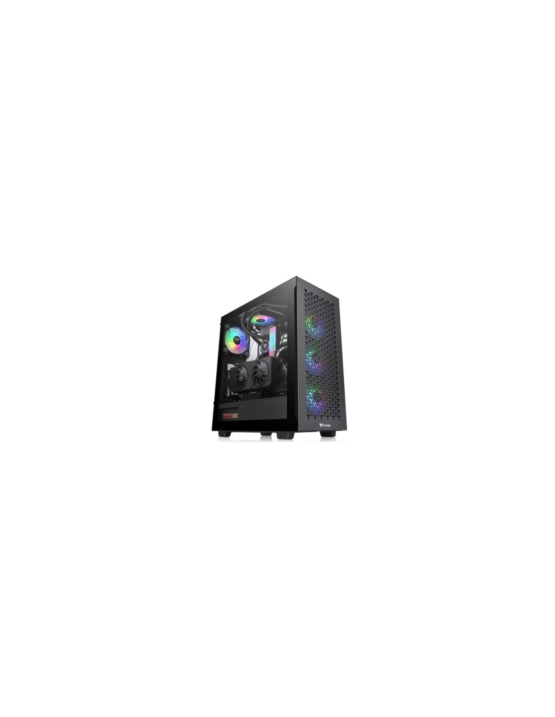 Thermaltake CA-1S3-00M1WN-03 carcasa de ordenador Midi Tower Negro