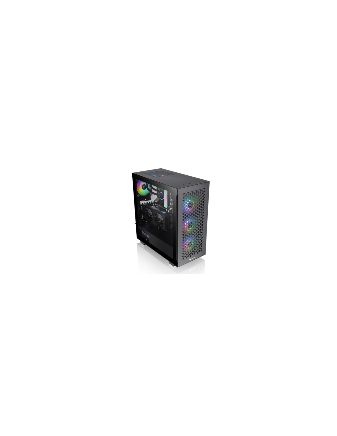 Thermaltake CA-1S3-00M1WN-03 carcasa de ordenador Midi Tower Negro