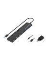 Conceptronic HUB de interfaz USB 3.2 Gen 1 (3.1 Gen 1) Type-A 5000 Mbit/s Negro