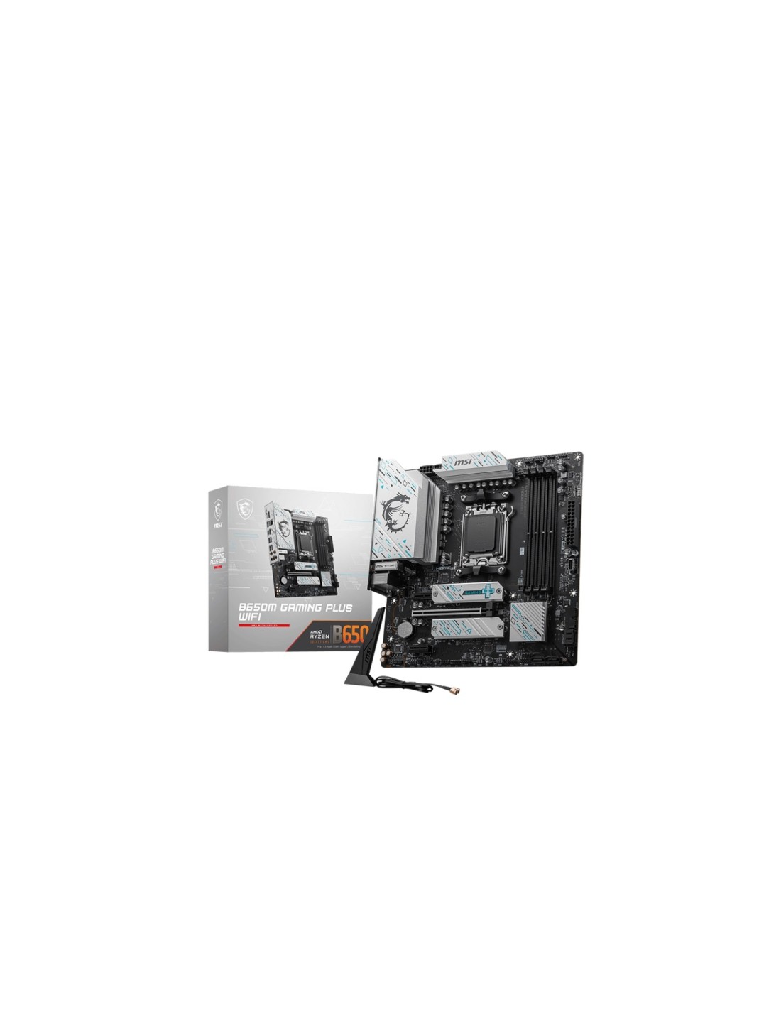 MSI B650M GAMING PLUS WIFI placa base AMD B650 Zócalo AM5 micro ATX