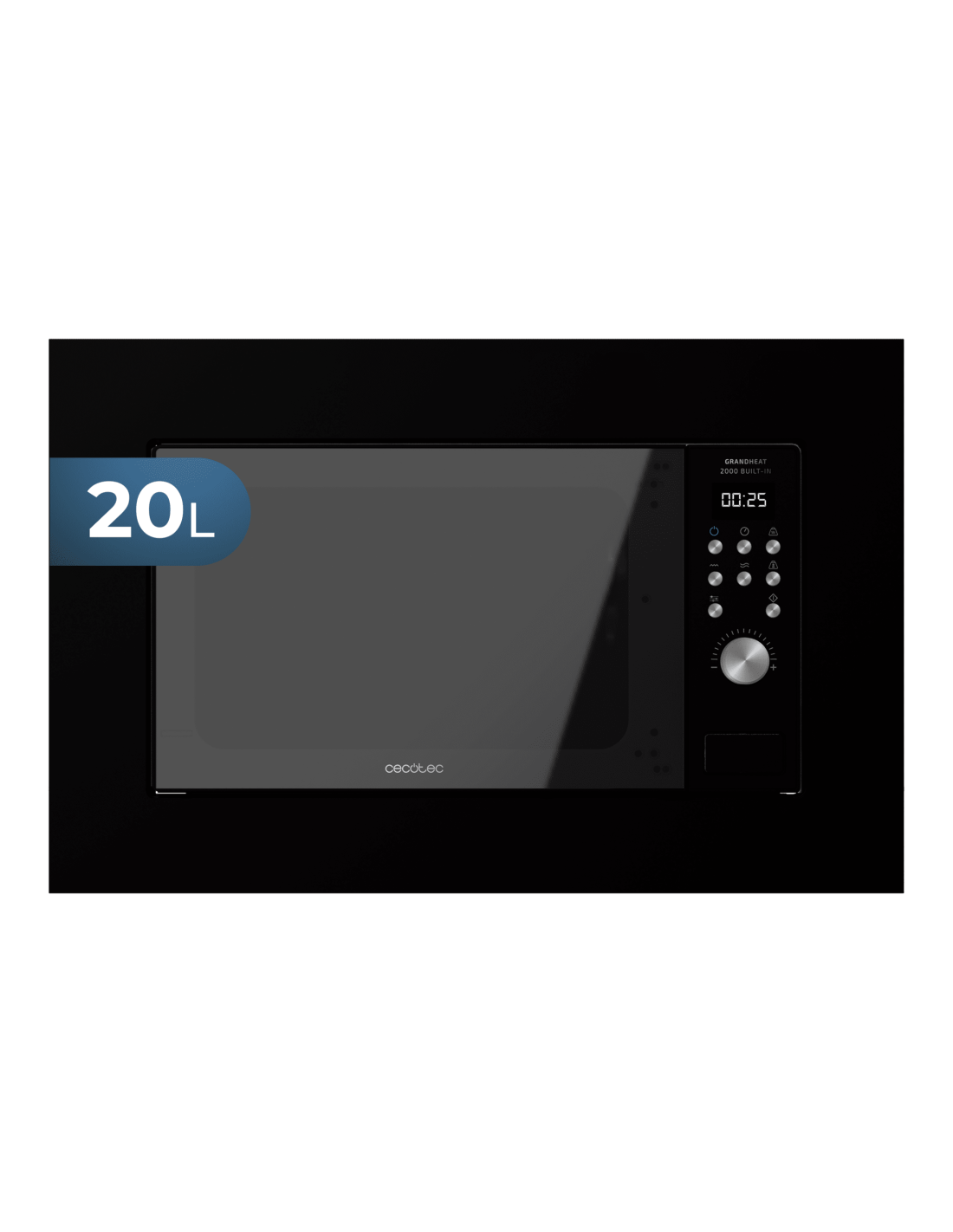 Microondas encastrable GrandHeat 2000 Built-In Black