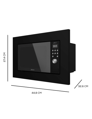 Microondas encastrable GrandHeat 2000 Built-In Black