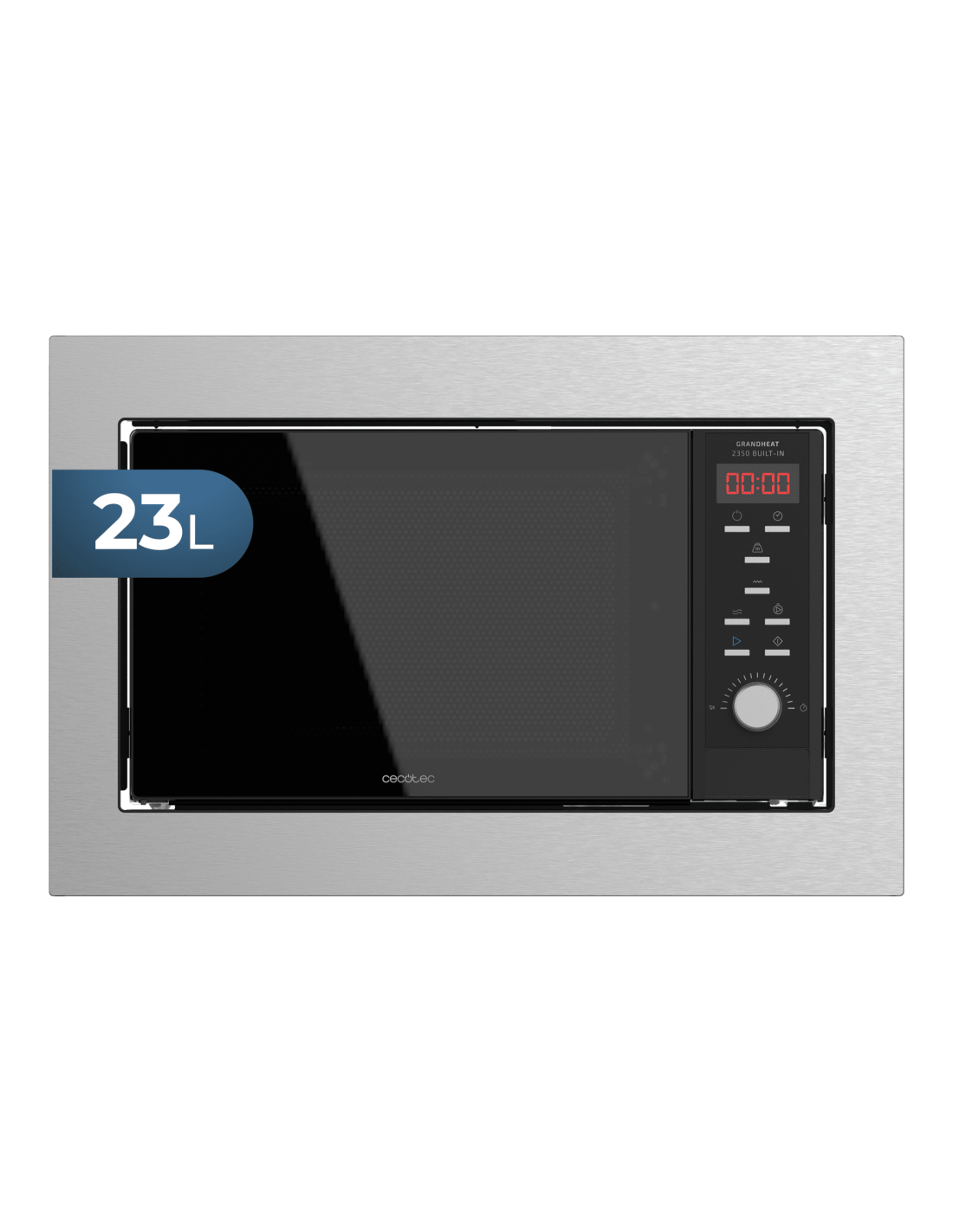 Microondas encastrable GrandHeat 2350 Built-In Steel Black