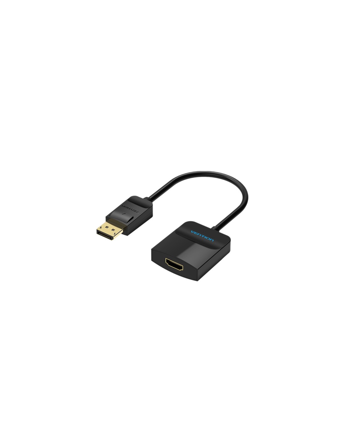 Vention Cable Conversor HBGBB/ Displayport Macho - HDMI Hembra/ 15cm/ Negro