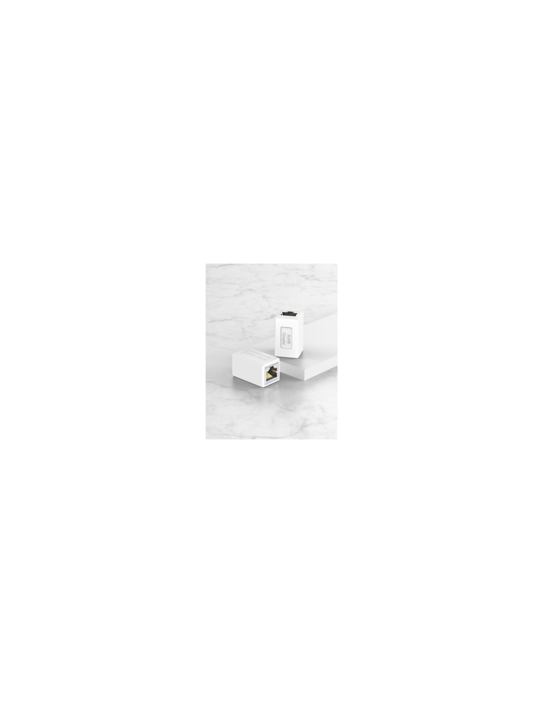 Vention Adaptador Conector RJ45 IPVW0 Cat6 FTP/ RJ45 Hembra - RJ45 Hembra/ Blanco