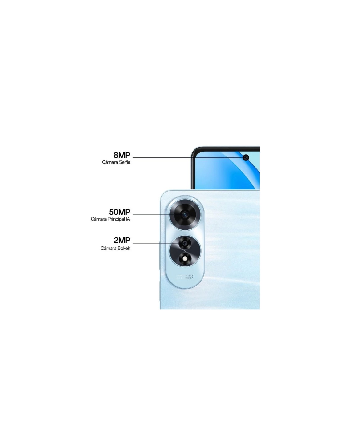 OPPO A60 8/256Gb Purpura Smartphone
