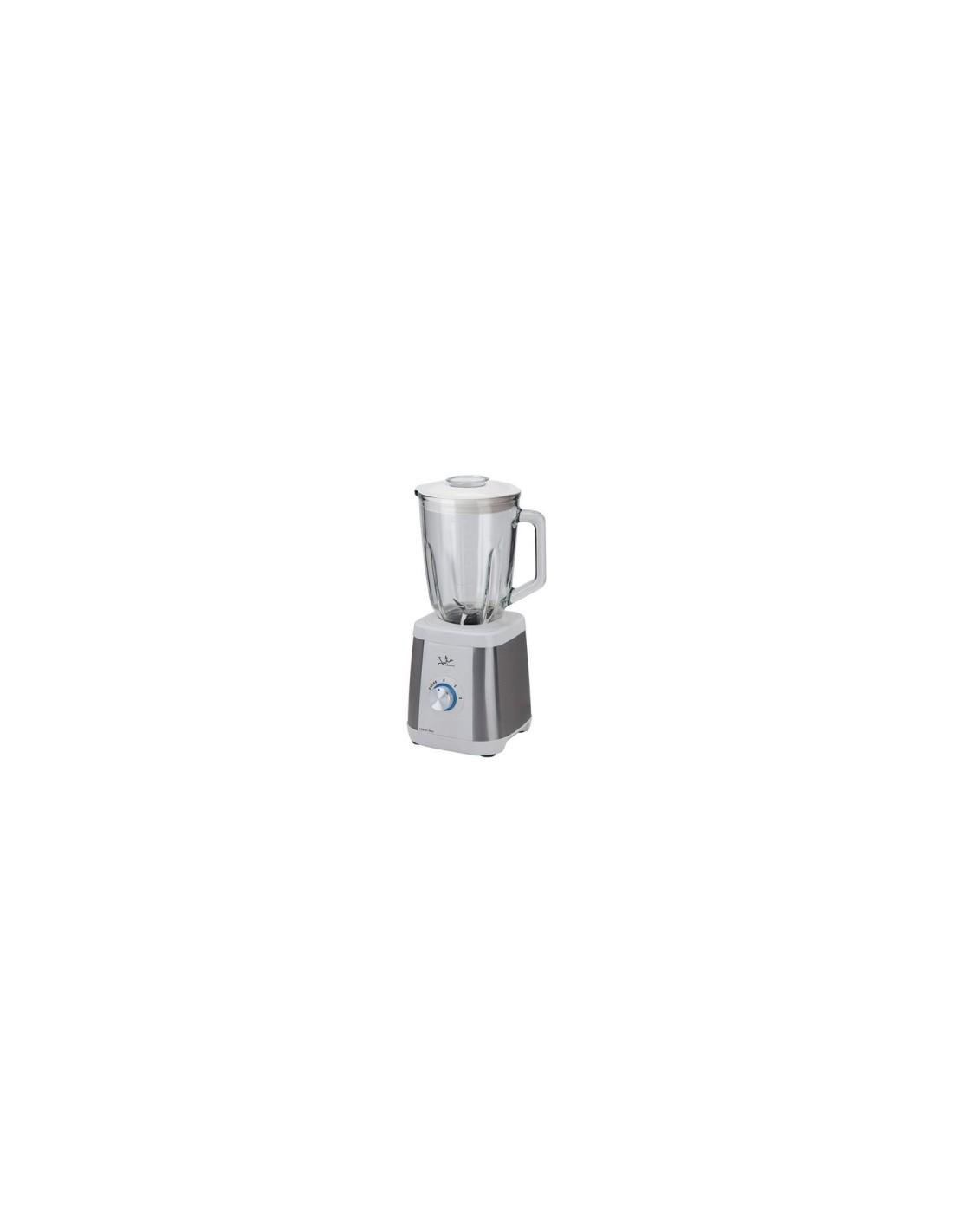 BATIDORA DE VASO JATA 1000W CUERPO ACERO INOX JARRA CRISTAL 1.5L 2 VELOCIDADES+PULSE PICA HIELO BT797