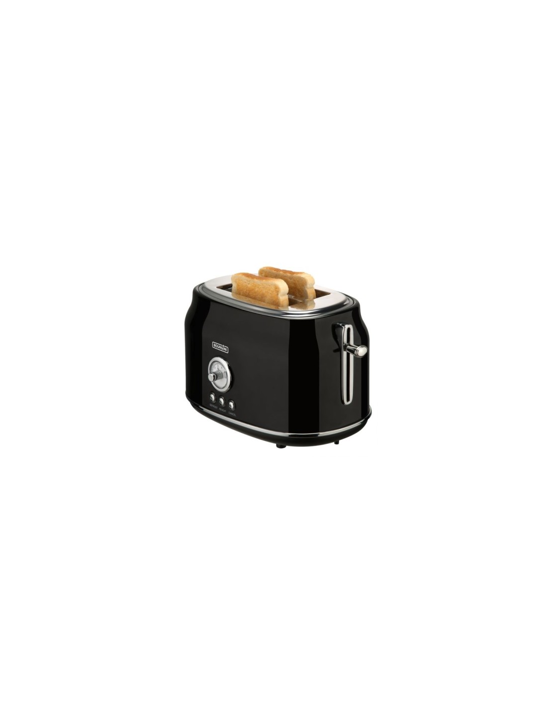 Bourgini RETRO 2 rebanada(s) 815 W Negro