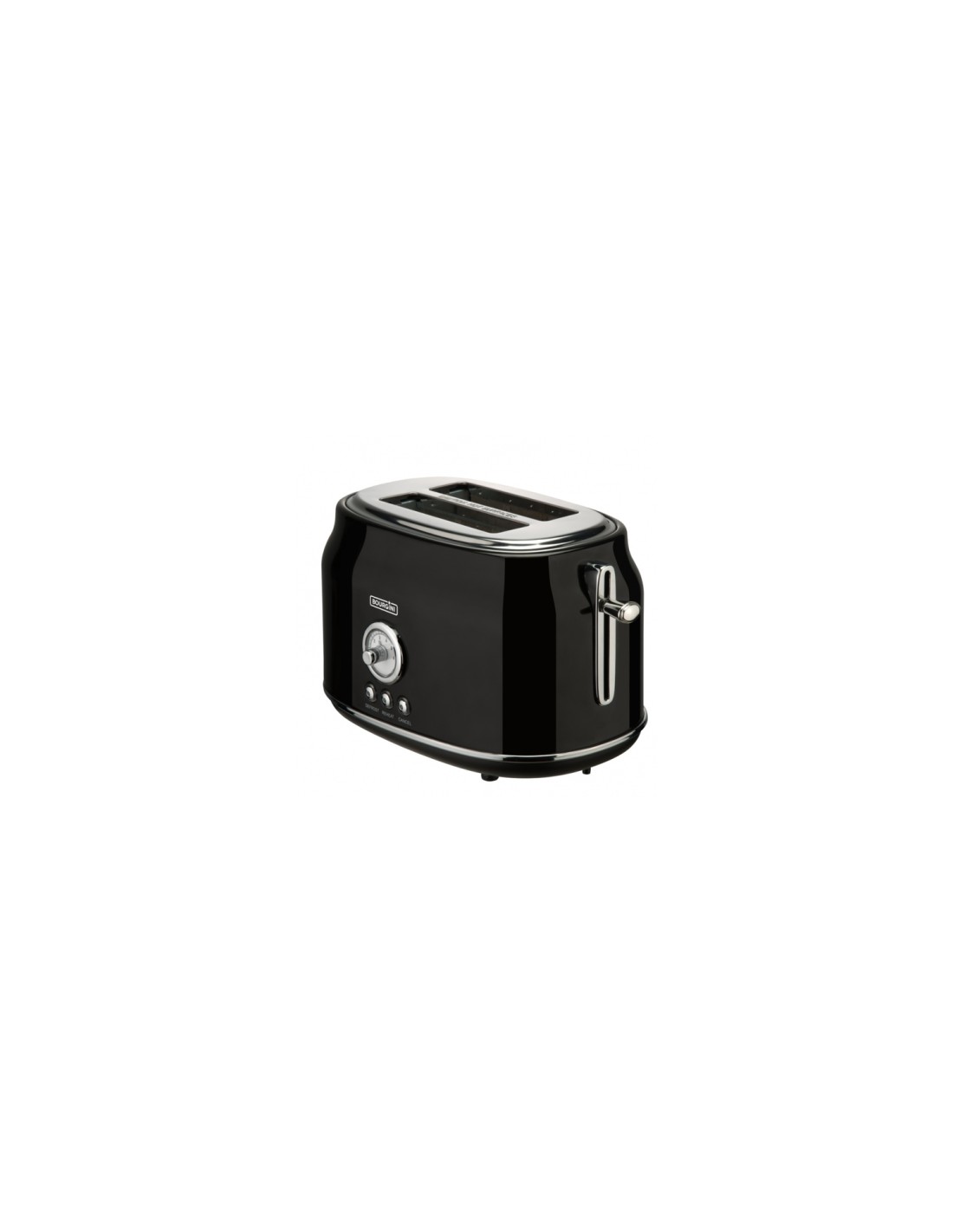 Bourgini RETRO 2 rebanada(s) 815 W Negro
