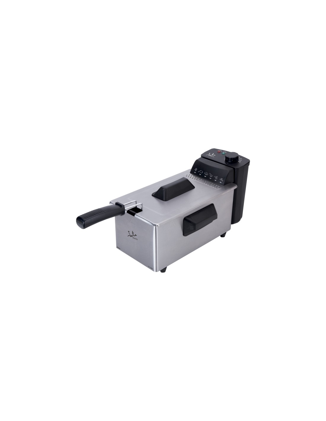 JATA FR678 Sencillo 3,2 L Independiente 2000 W Freidora Acero inoxidable