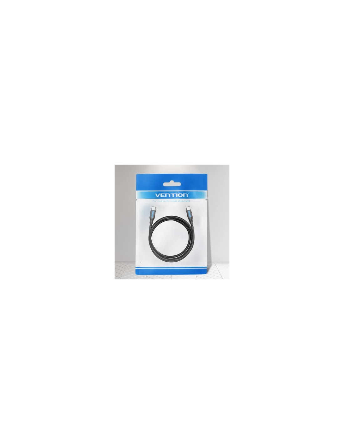 Vention Cable USB 2.0 5A Tipo-C COTBG/ USB Tipo-C Macho - USB Tipo-C Macho/ 1.5m/ Negro