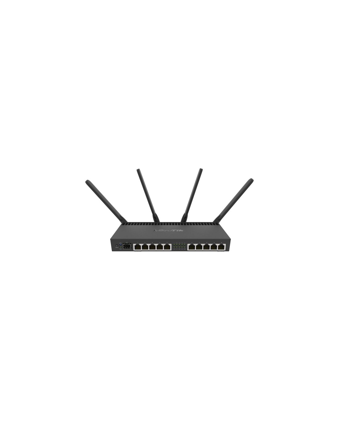 Mikrotik RB4011iGS+5HacQ2HnD-IN router inalámbrico Gigabit Ethernet Doble banda (2,4 GHz / 5 GHz) Negro