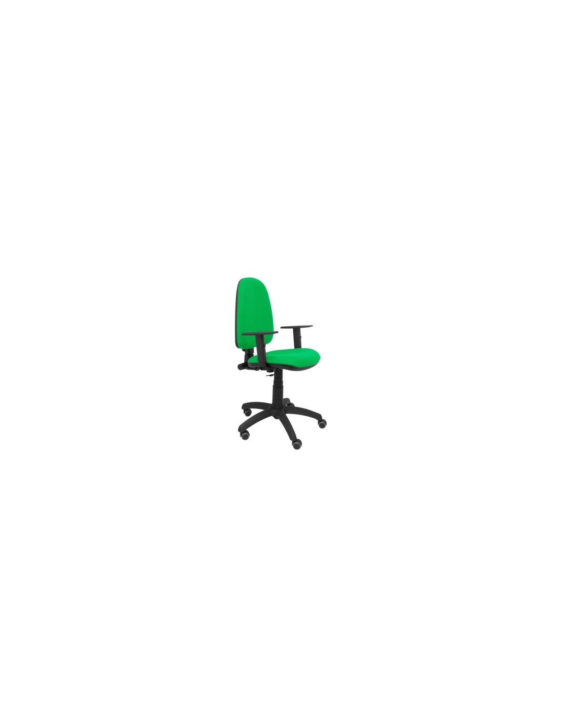 SILLA AYNA BALI PISTACHO BRAZOS REGULABLES RUEDAS DE PARQUET VERDE 04CPBALI22B10RP