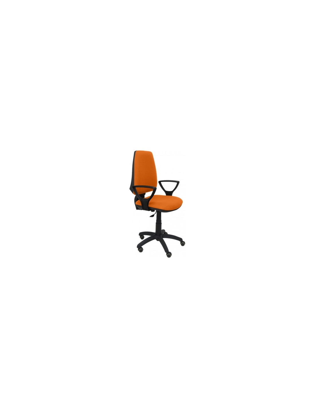 SILLA ELCHE CP BALI BRAZOS FIJOS RUEDAS DE PARQUET NARANJA 14CPBALI308BGOLFRP