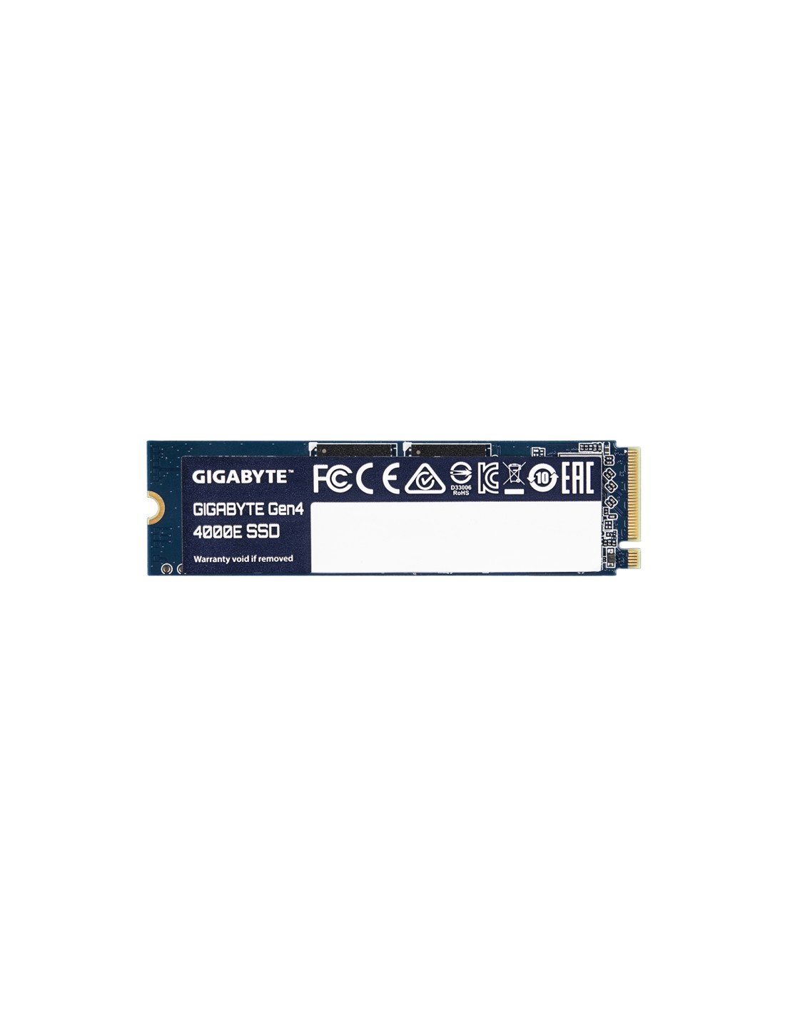 GIGABYTE Gen4 4000E 500 GB M.2 PCI Express 4.0 NVMe 3D NAND